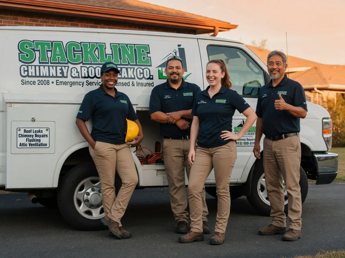 Chimney flashing repair company in Stoneville, MS